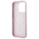 Karl Lagerfeld KLHMP15XPGMSRPP Apple iPhone 15 Pro Max hardcase FW Metal Plate MagSafe pink