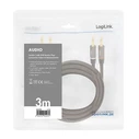 Καλώδιο Ηχείου Logilink Audio, Banana Plug 3m