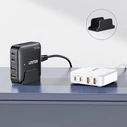 Φορτιστής Πρίζας Unitek GaN 100W 2xUSB-A 2xUSB-C Black