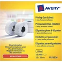 Αυτοκόλλητες Ετικέτες Ρολό Avery for Single-Line 1500 10 rolls 12 x 26 mm, White
