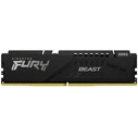 Μνήμη RAM Σταθερού DDR5 64GB Kingston Fury Beast Black [1x64GB 5600MHz CL36]