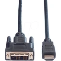 Καλώδιο DVI Value Kabeldvi-Hdmi15M