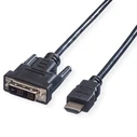 Καλώδιο DVI Value Kabeldvi-Hdmi2M