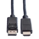 Καλώδιο DisplayPort Roline Dp-Hdtv.1.5M