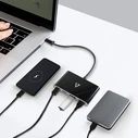 USB Hub V7 USB-C to 4In1 Port Adapter