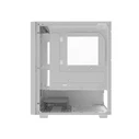 darkFlash M305 Mesh Mini Tower Case (White) - Without Fans