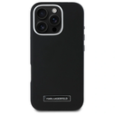 Karl Lagerfeld KLHMP16LPGMSRPK Apple iPhone 16 Pro hardcase FW Metal Plate MagSafe black