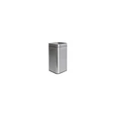MAUL MAULprime 25L Open Stainless Steel Waste Bin