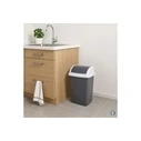 MAUL MAULswing 24 l Waste Bin with Swing Lid, Plastic