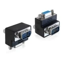 Αντάπτορας VGA Delock D-Sub15 -> D-Sub15 M/F, 270° angled