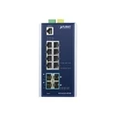 Network Switch Planet Industrial L3 8-Port 1000T + 4-Port 10G SFP+