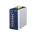 Network Switch Planet Industrial L3 8-Port 1000T + 4-Port 10G SFP+