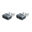 Αντάπτορας USB Goodconnections USB2.0 A-St.-USB-C Bu. 2er Set