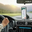 Βάση Κινητού Αυτοκινήτου Mobilis Energia Mobile + Charging Suction Mount 65W