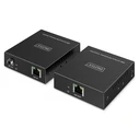 USB Extender Δικτύου Digitus 3xUSB-A 1xUSB-C with CAT Black