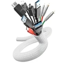 Οργανωτής Καλωδίων LTC duct Tube 2m for bundling & organizing White