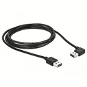 Καλώδιο USB Delock A -> A St/St 1.00m 90° sw Easy USB