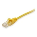 Καλώδιο Δικτύου Equip Cat6A U/UTP 2xRJ45 0.15m Yellow LSZH polybag