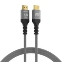 Καλώδιο HDMI EFB High-Speed m. Ethernet 4K60Hz 1,0m Gray