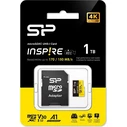 Κάρτα Μνήμης microSDXC 1TB Silicon Power Inspire TLC R/W 170/150 MB/s DDR200 V30