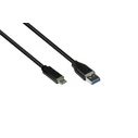 Καλώδιο Goodconnections USB3.0 A-USB-C Black 0,5m