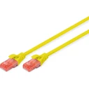 Καλώδιο Δικτύου Digitus CAT 6 U/UTP - LSZH, 10m, Yellow
