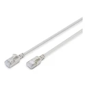 Καλώδιο Δικτύου Digitus CAT 6A F/FTP Slim 3,00m Gray