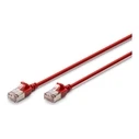 Καλώδιο Δικτύου Digitus CAT 6A F/FTP Slim 1,50m rot