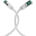 Καλώδιο Δικτύου EFB RJ45 S/FTP, Cat.6A, LSZH, 7.5m, White