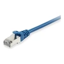 Καλώδιο Δικτύου Equip Cat6A S/FTP 2xRJ45 0.15m Blue LSZH polybag
