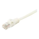 Καλώδιο Δικτύου Equip Cat6A U/UTP 2xRJ45 0.25m White LSZH polybag