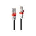 Καλώδιο Δικτύου Lindy Cat6(A) SSTP / S/FTP PIMF Black 5.00m 10G