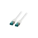 Καλώδιο Δικτύου EFB RJ45 S/FTP, Cat.6A, LSZH, 7.5m, White