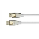 Καλώδιο DisplayPort Python 2.0 nylon braid White 3m