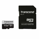Κάρτα Μνήμης microSDXC 512GB Transcend USD350V w/adapter