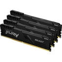 Μνήμη RAM Σταθερού DDR4 64GB Kingston 3600 CL18 KIT (4x16GB) FURY Beast Bl Kit