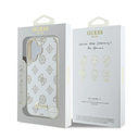 Guess GUHMP16SPGPYSH Apple iPhone 16 hardcase Peony Script Logo MagSafe white
