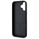Guess GUHMP16SPSAHMCK Apple iPhone 16 hardcase Saffiano Classic Logo MagSafe black