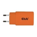 Φορτιστής Πρίζας Club 3D Lifestyle USB-C 30Watt, 2pcs orange