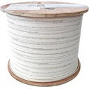 Καλώδιο Οπτικής Ίνας Allied FTTH 2 SC, SM 9/125 OS2 G657A1, Eca LSOH, White, 1km