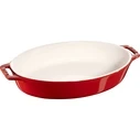 Πυρίμαχο Σκεύος Staub Oval Ceramic Platter - 2.3 ltr, Red