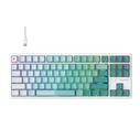 Πληκτρολόγιο Gaming Havit KB901L - (White and Green)