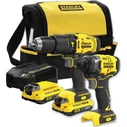 Σετ Εργαλεία Stanley V20 SFMCK465D2S (SFMCD711+SFMCF800) 2x2,0Ah