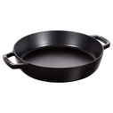 Τηγάνι Staub Cast Iron with Two Handles - 26 cm, Black