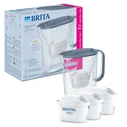 Κανάτα Brita Style Essential 2,4L Blue-Soft Grey + Pack 3 Filters Maxtra Pro