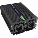 Inverter Αυτοκινήτου Qoltec Monolith 3000 MS / 12V to 230V / 1500/3000W / USB