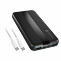 Power Bank Natec TREVI SLIM Q V2 Lithium Polymer (LiPo) 10000mAh Black