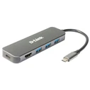 Docking Station D-Link 5-in-1 USB-C with HDMI/Power Delivery