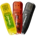 USB Flash 8GB Intenso Rainbow Line 2.0 Multipack x3 bunt