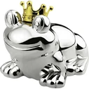Κουμπαράς Zilverstad Savings Box Frog King silver tarnish resistant 6144261